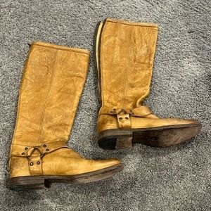 frye cowboy boots women size 8